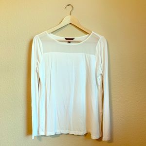 White Long-sleeves Shirt